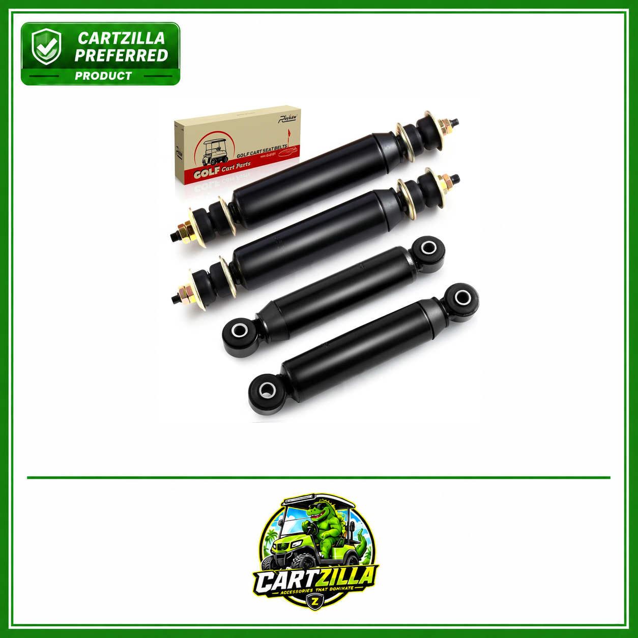 Shocks Front & Rear Shock Absorbers Fit | Club Car-Cartzilla Golf Cart Parts &amp; Accessories