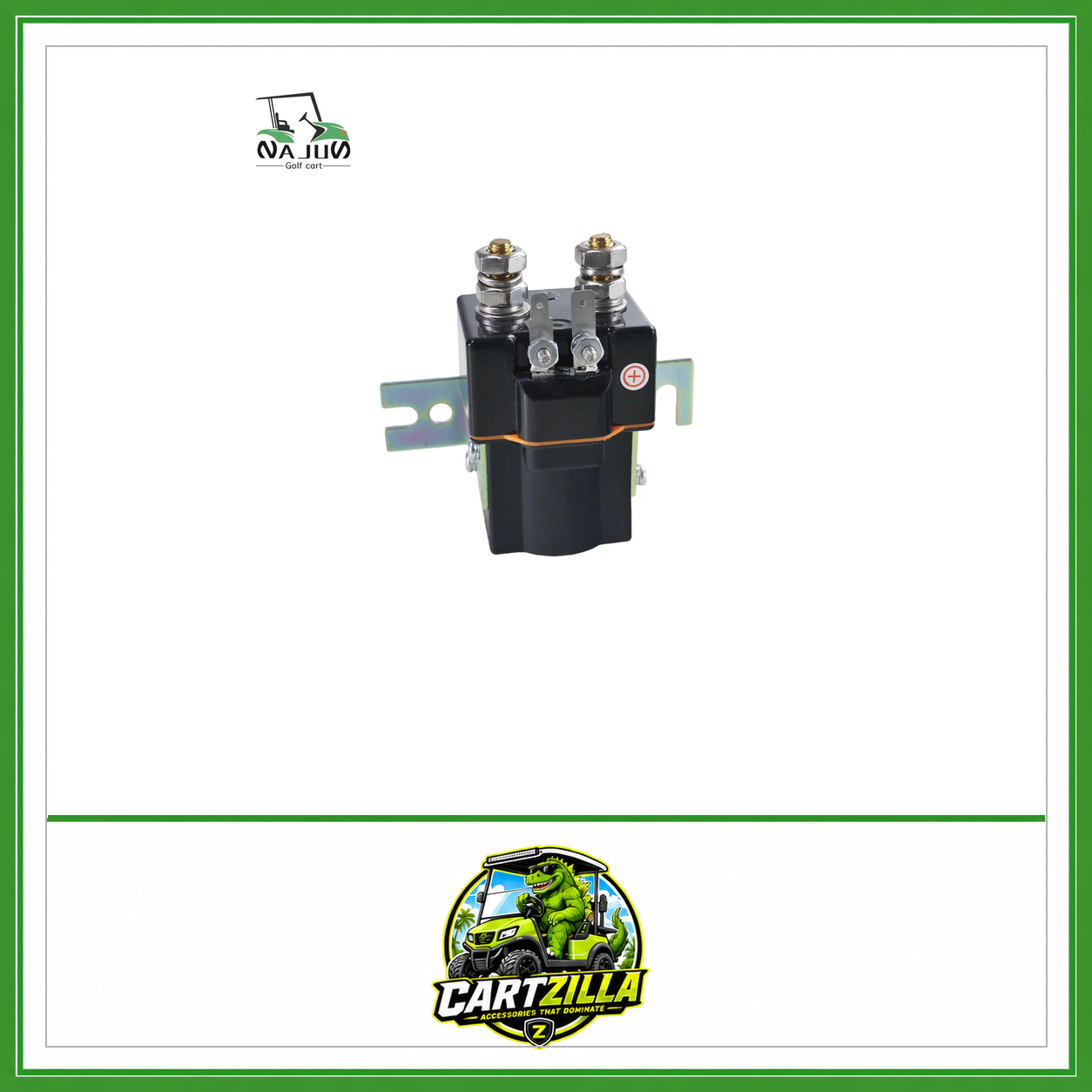 Solenoid Relay with Resistor | Club Car DS/Tempo | 48V-Cartzilla Golf Cart Parts &amp; Accessories
