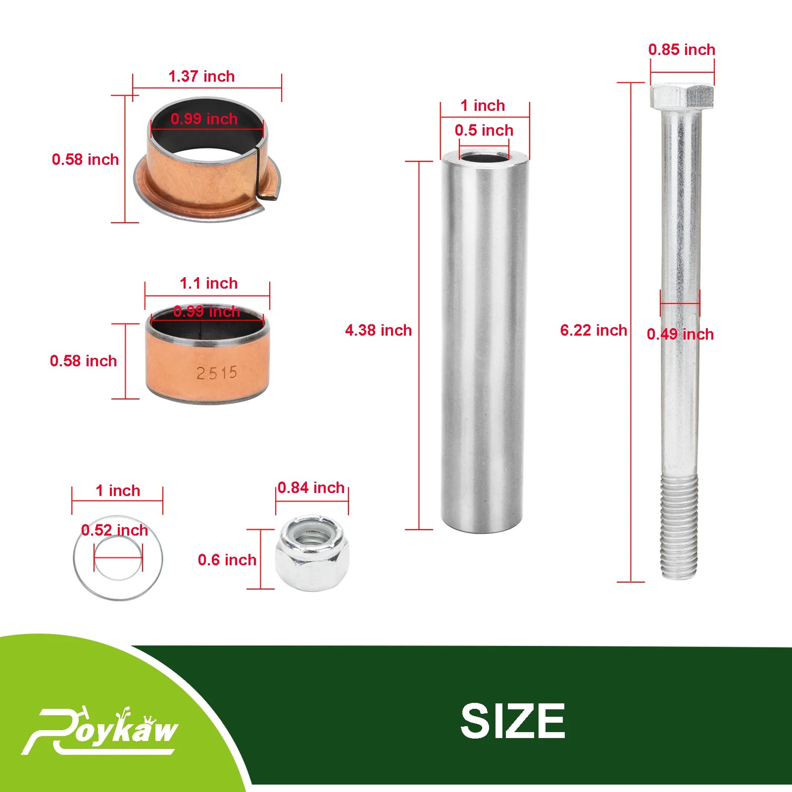 Spindle and Kingpin Bushing | EZGO-Cartzilla Golf Cart Parts &amp; Accessories