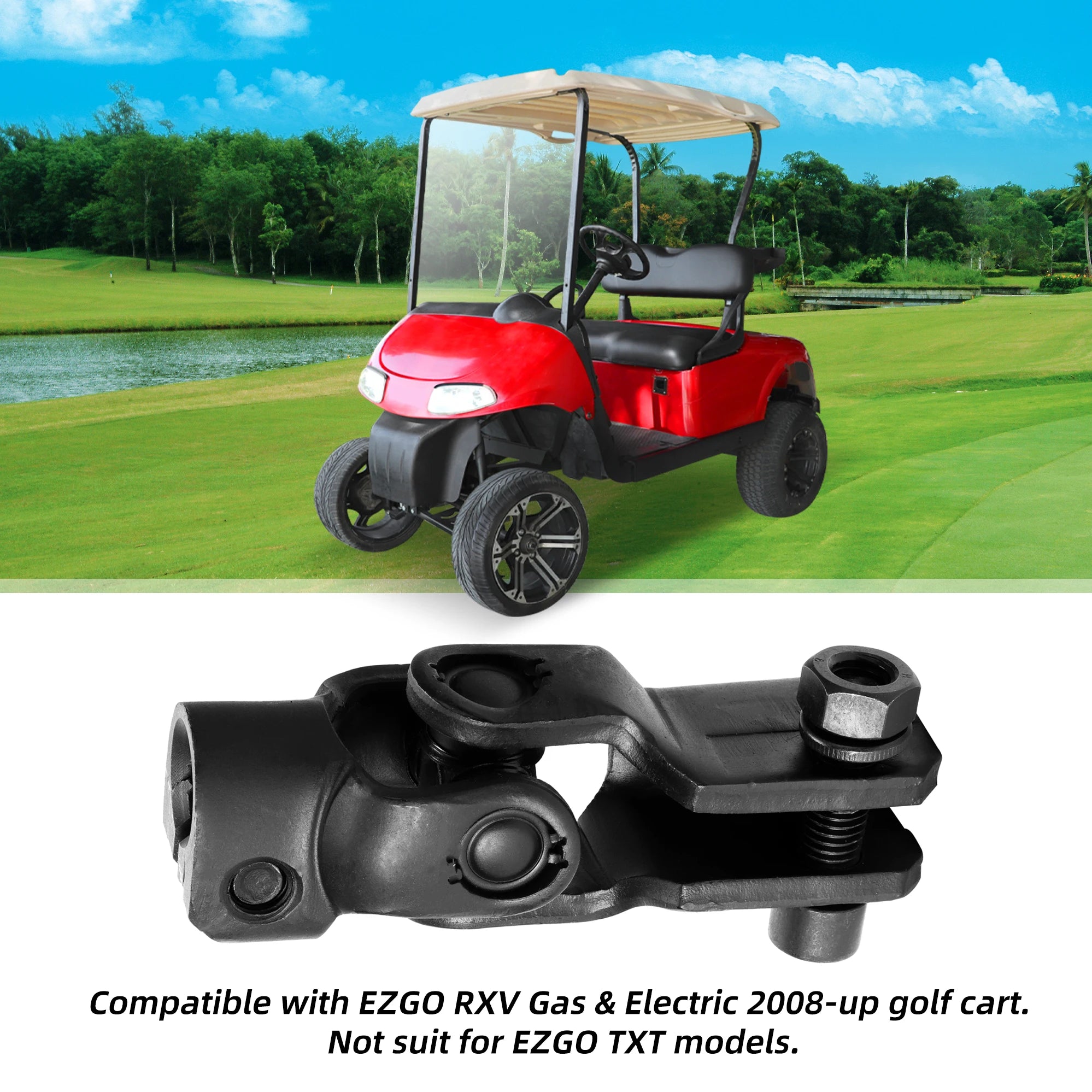 Steering Yoke Assembly | EZGO-Cartzilla Golf Cart Parts &amp; Accessories