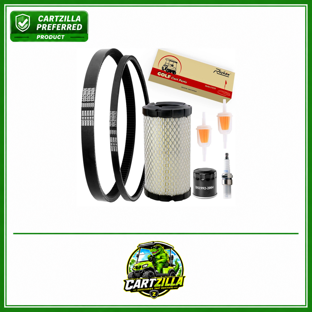 Tune Up Kit w/ Drive & Starter Belt | Club Car-Cartzilla Golf Cart Parts &amp; Accessories