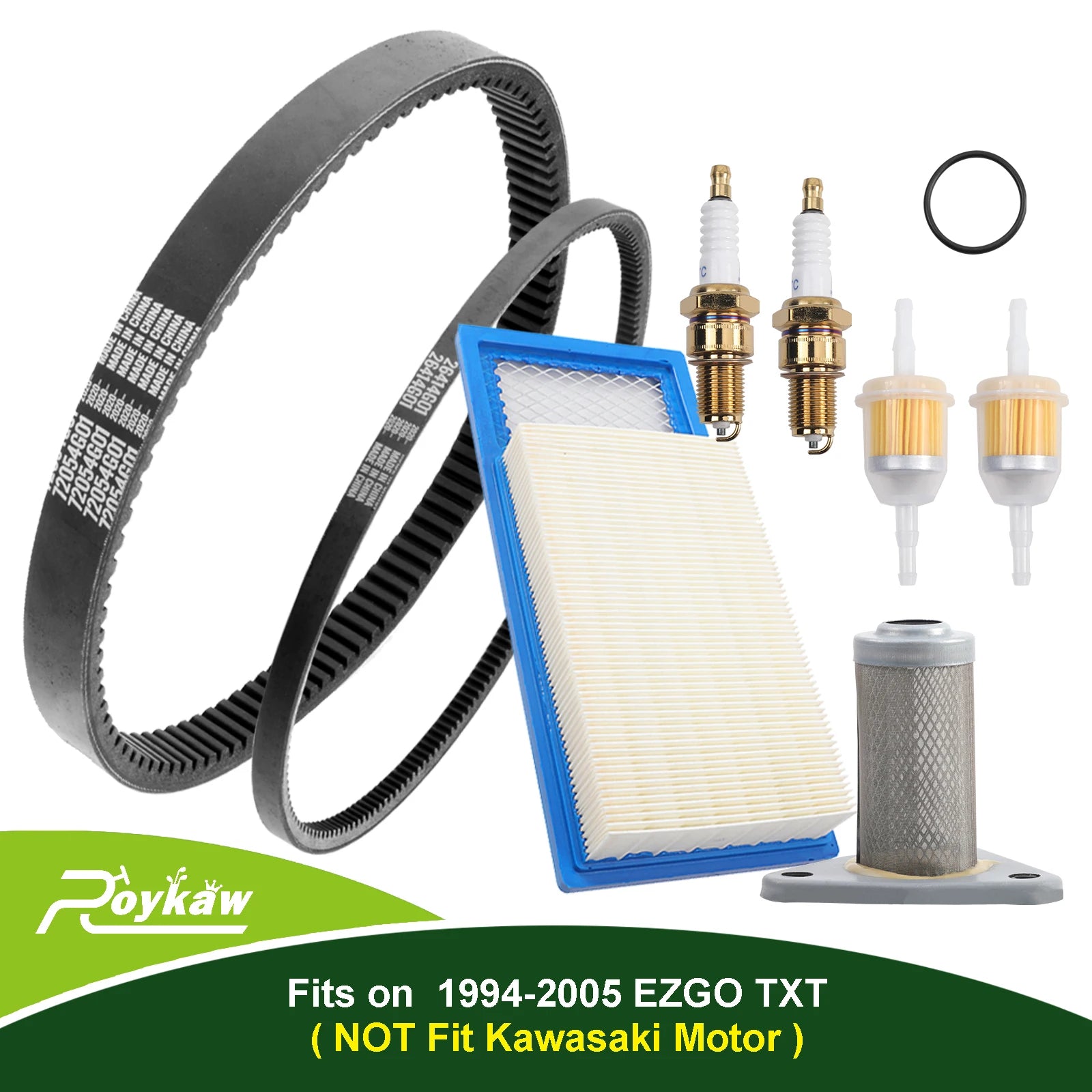Tune Up Kit w/Drive Belt & Starter Generator Belt | EZGO 1994-2005-Cartzilla Golf Cart Parts &amp; Accessories