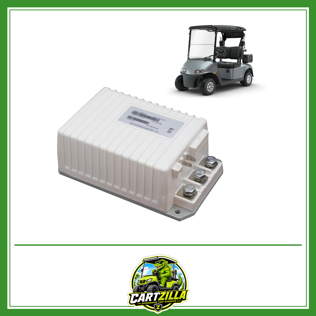 【US Stock】1515-5206 Controller 103982301 5k-0 48V 250A Motor Controller for Curtis Club Car Precedent Onward Tempo Golf Cart-Cartzilla LLC