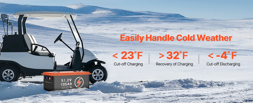 36V/48V 105Ah LiFePO4 Golf Cart Lithium Battery with BMS