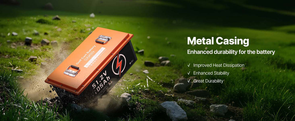 36V/48V 105Ah LiFePO4 Golf Cart Lithium Battery with BMS